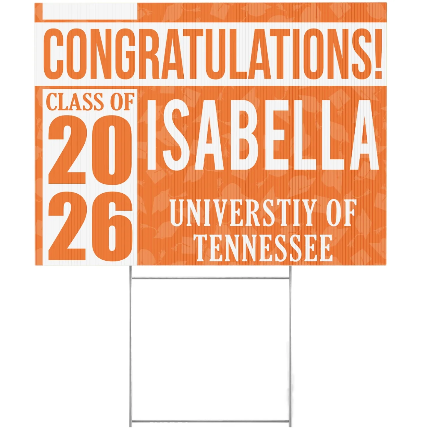 Best in Class Graduation Yard Sign