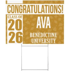 Best in Class Graduation Yard Sign
