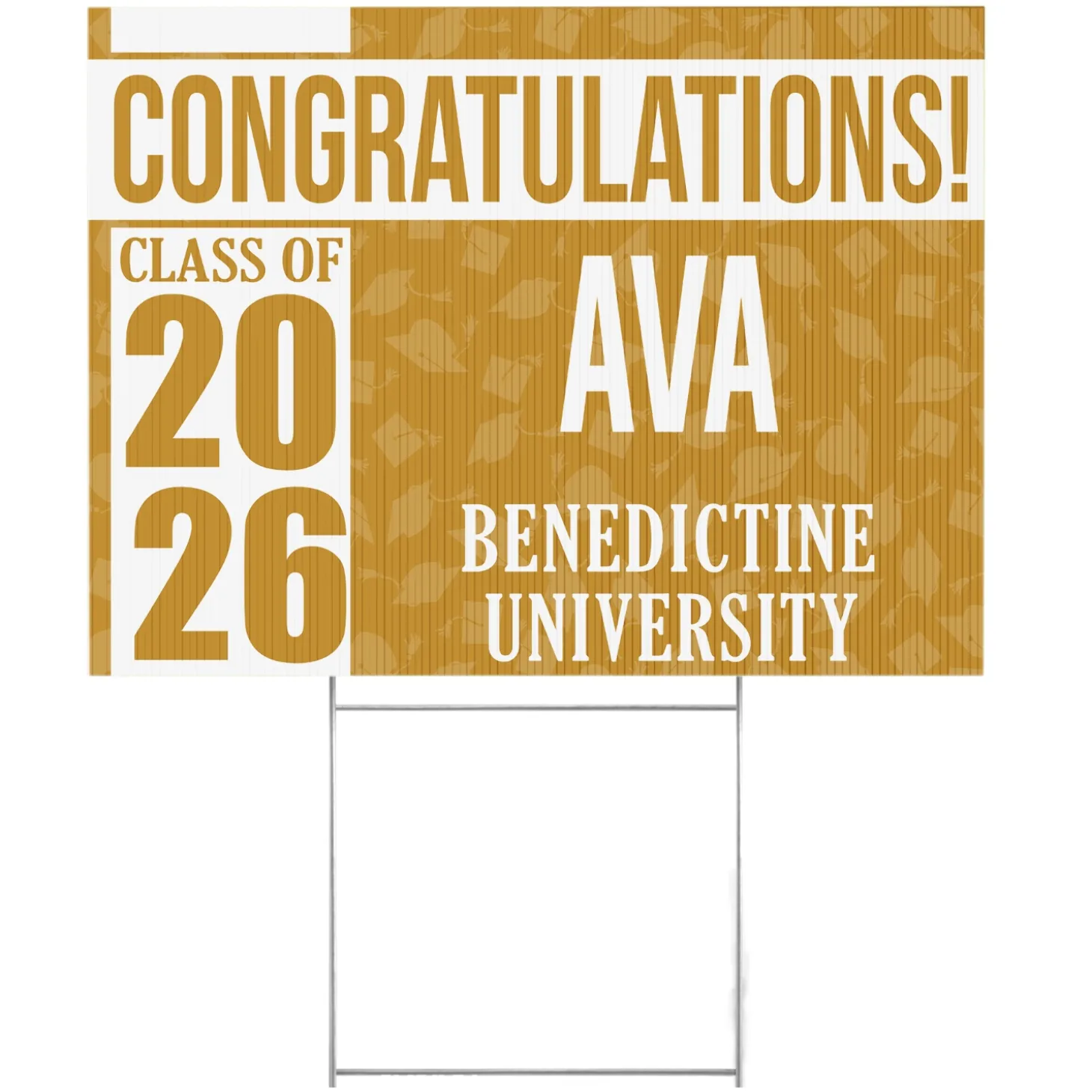 Best in Class Graduation Yard Sign