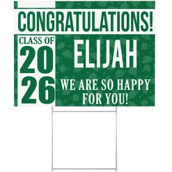 Best in Class Graduation Yard Sign