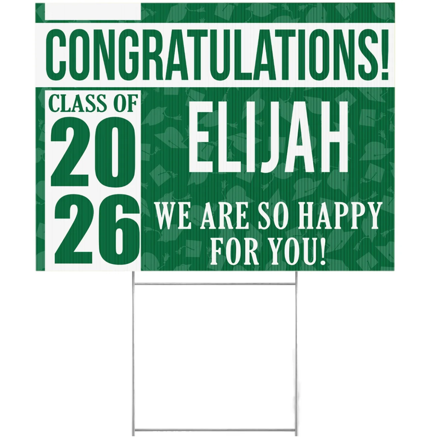 Best in Class Graduation Yard Sign