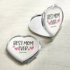 Best Mom Ever Heart Mirror