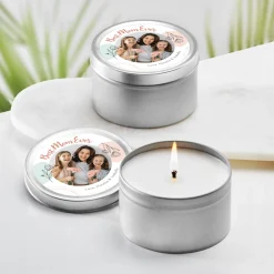 Best Mom Ever Photo Canister Candle