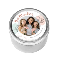 Best Mom Ever Photo Canister Candle