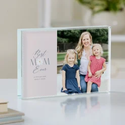 Best Mom Ever Photo Glass Block