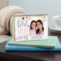 Best Mom Ever Photo Glass Block