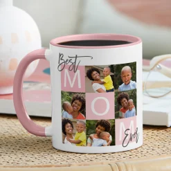 Best Mom Ever Photo Tile Mug