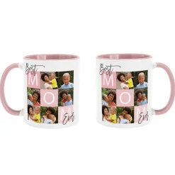 Best Mom Ever Photo Tile Mug