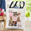 Best Mom Ever Photo Tile Tote Bag