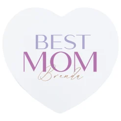 Best Mom Heart Keepsake Box