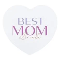 Best Mom Heart Keepsake Box