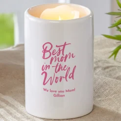 Best Mom in the World Votive Candle