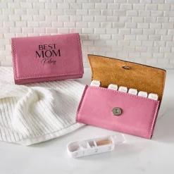 Best Mom Travel Pill Organizer .product-info-decoration { display: inline-flex; justify-content: space-between; align-items: center; border-radius: 0.4rem; background-color: #E8E8E8; padding: 0.2rem 0.4rem; font-size: 1.4rem; line-height: 1.6rem; font-weight: var(--font-weight-semibold); letter-spacing: 0.042rem; text-transform: uppercase; --decoration-icon-url: ''; /* will be dynamically set */}.product-info-decoration.badge-icon::before { content: ''; width: 2rem; height: 2rem; background: var(--decoration-icon-url) no-repeat; background-size: 100% 100%; display: block; margin-right: 0.4rem;} Laser Engraved