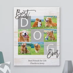 Best Pet Ever Photo Canvas