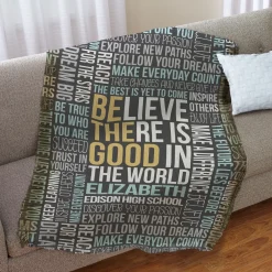 Be The Good Graduation Throw