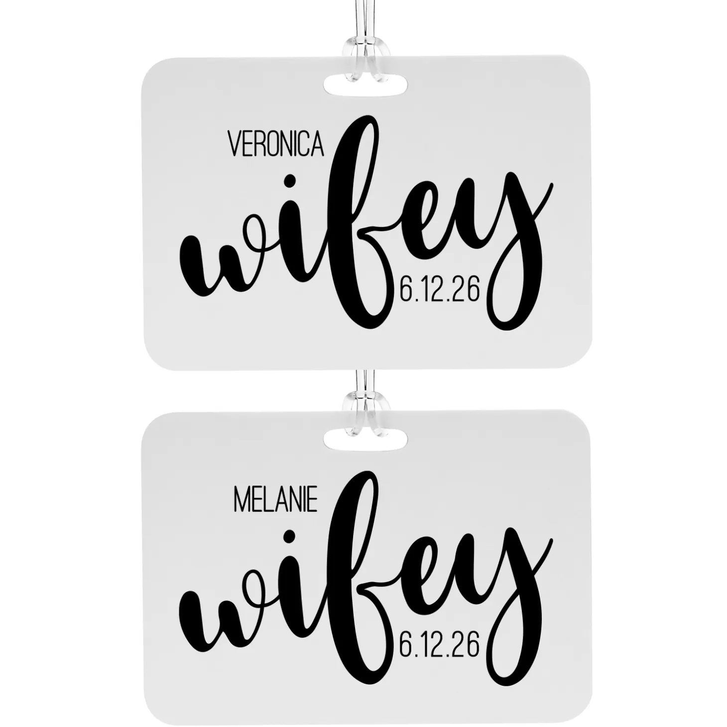 Better Half Luggage Tag