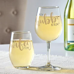 Better Half Wine Glasses