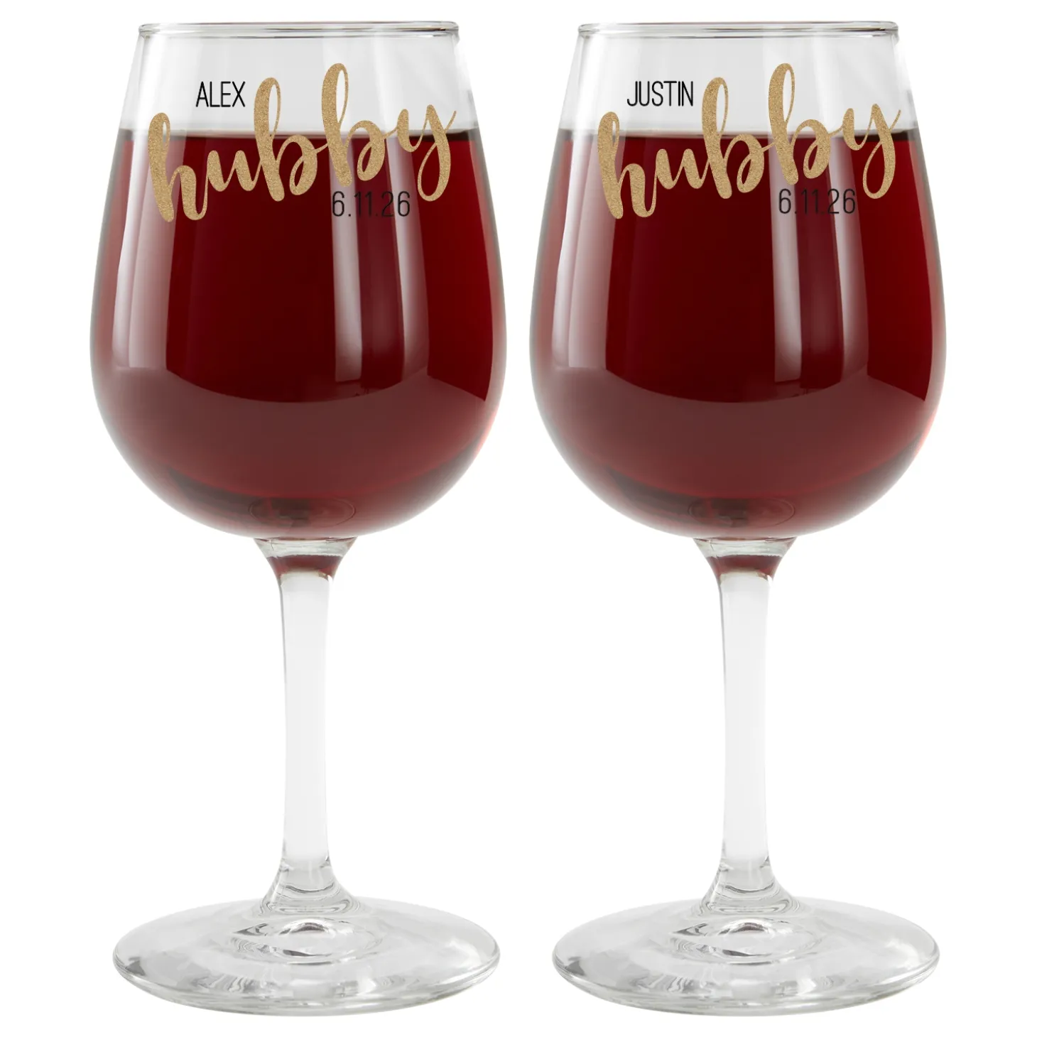Better Half Wine Glasses