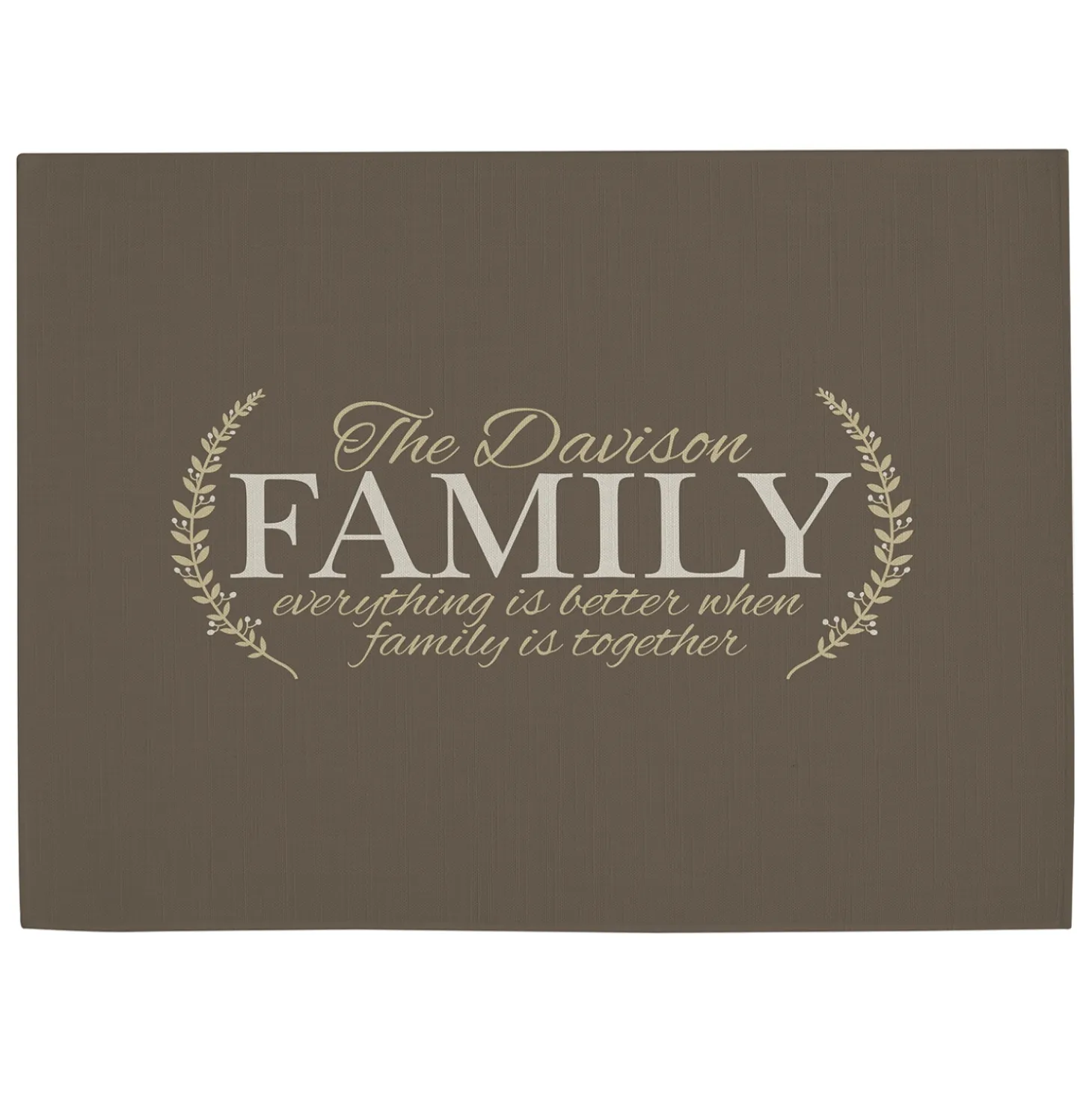 Better Together Table Runner & Placemats