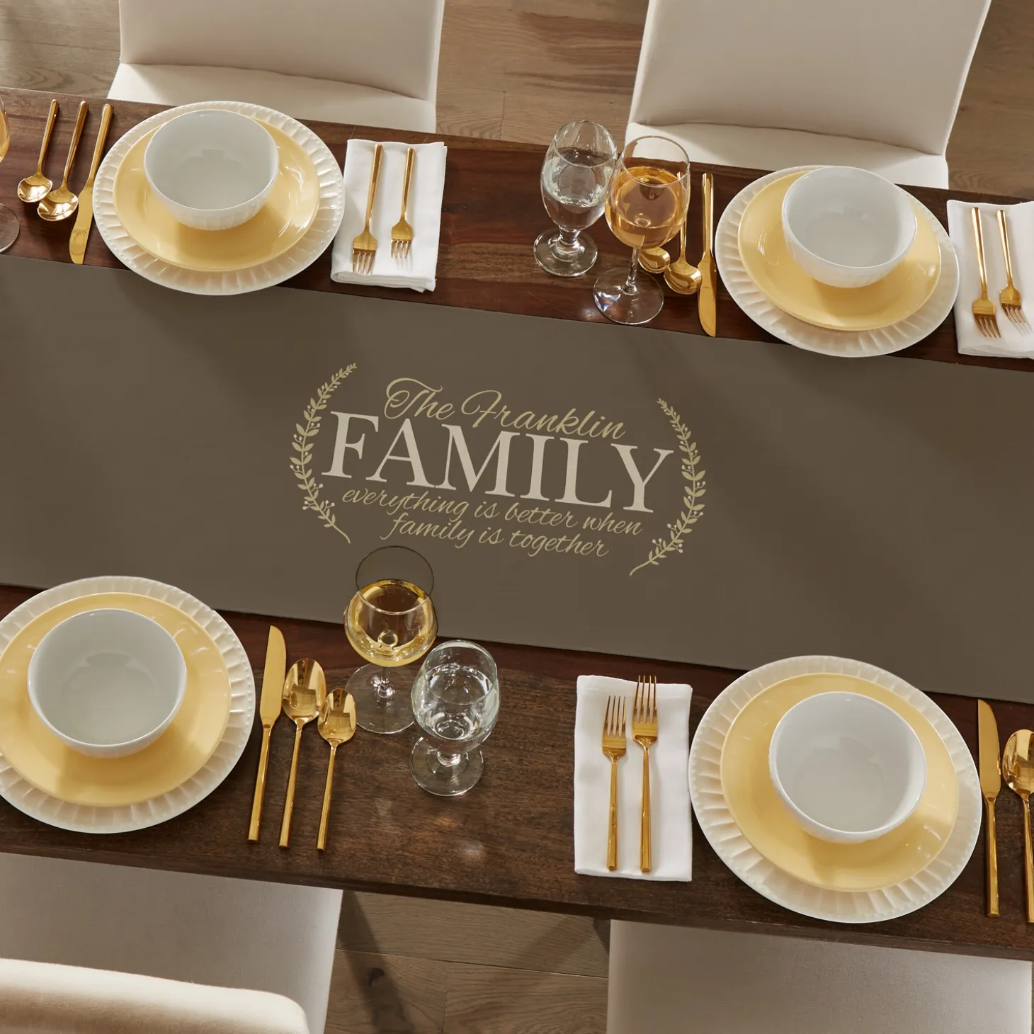 Better Together Table Runner & Placemats