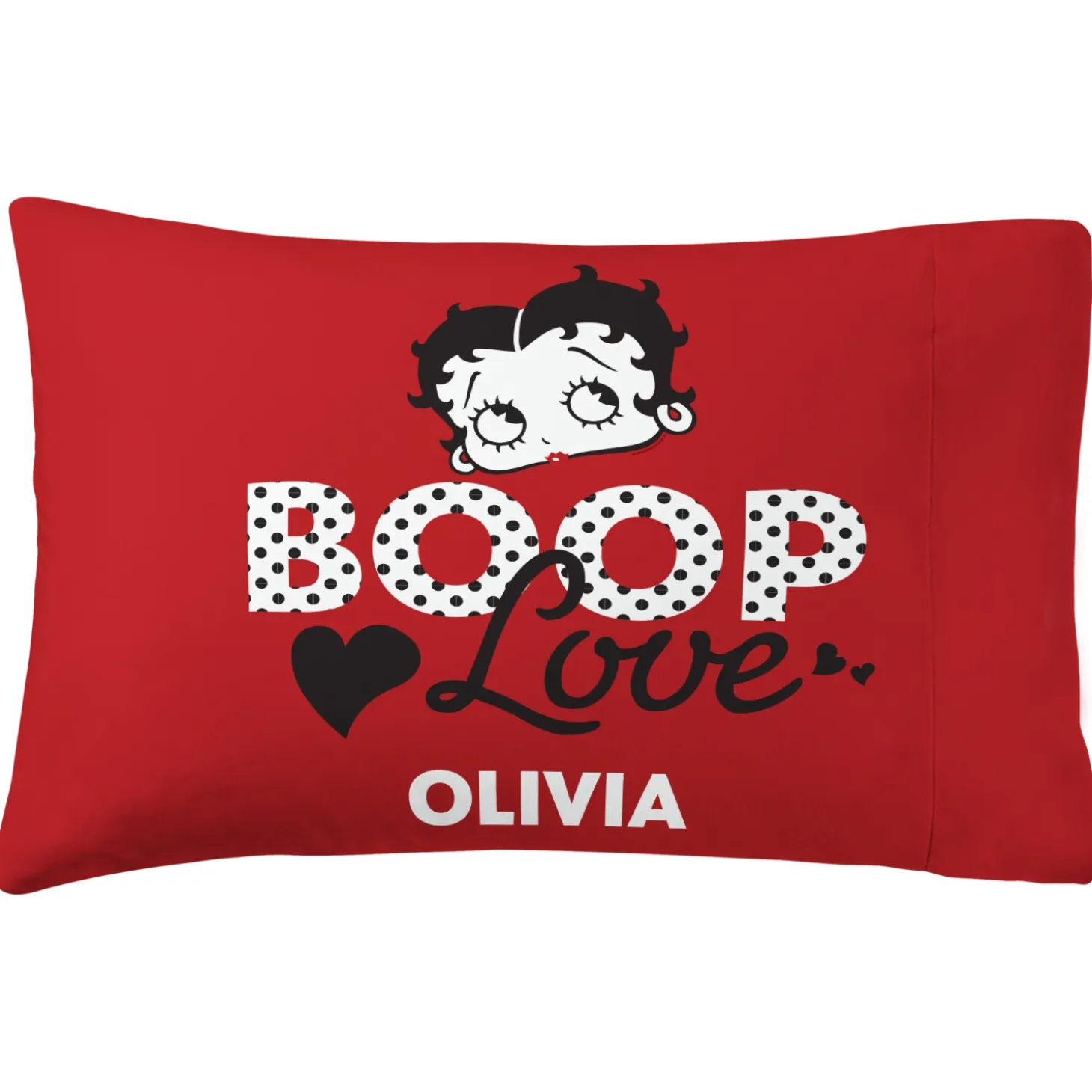 Betty Boop™ Boop Love Pillowcase