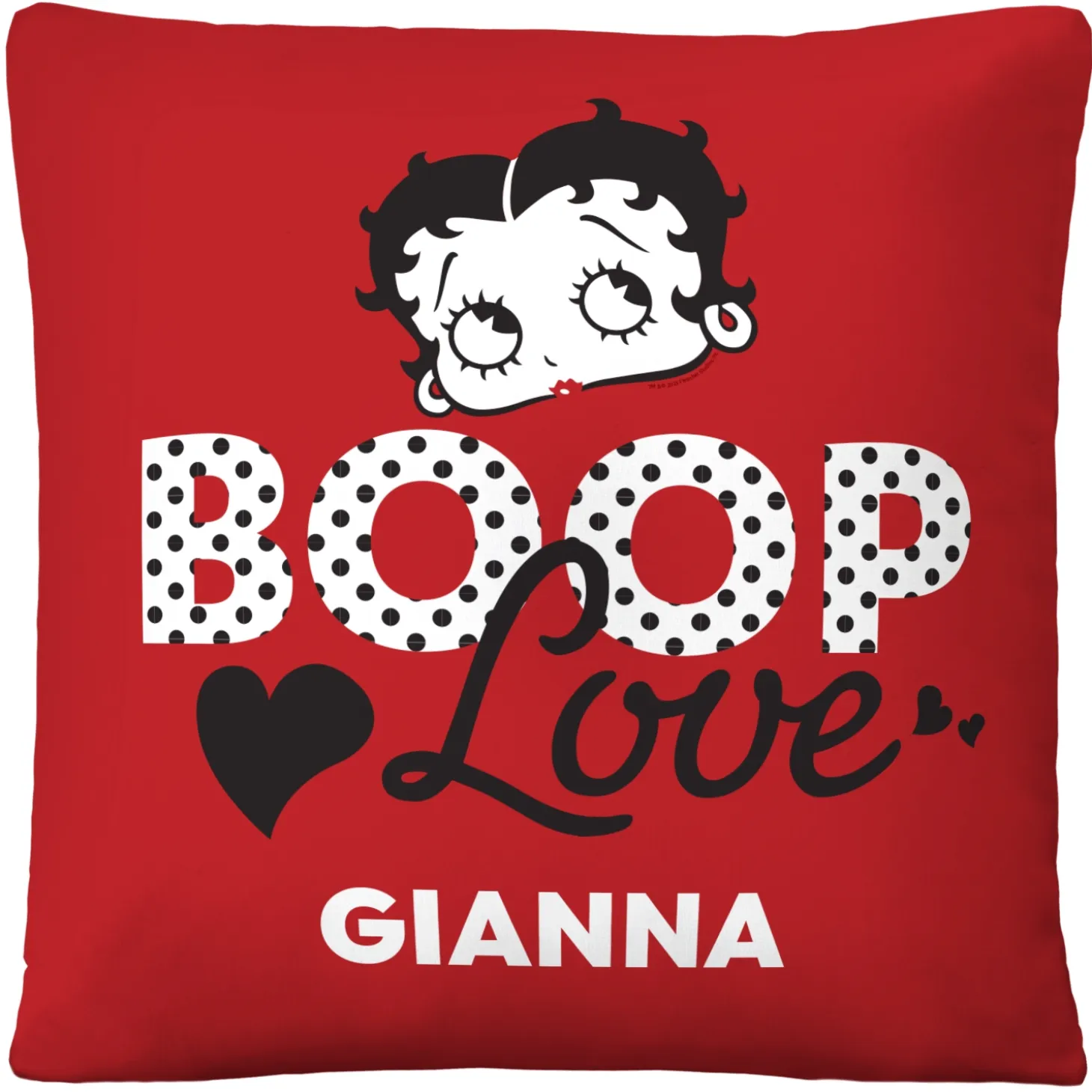Betty Boop™ Boop Love Throw Pillow