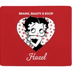 Betty Boop™ Brains, Beauty, & Boop Plush Blanket