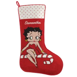 Betty Boop™ Candy Cane Stocking