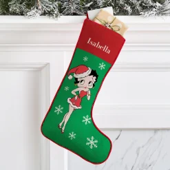 Betty Boop™ Snowflake Stocking