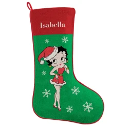 Betty Boop™ Snowflake Stocking