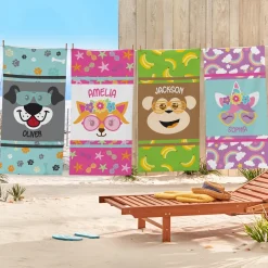 Big Face Beach Towel