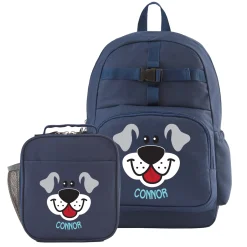 Big Face Navy Backpack Collection