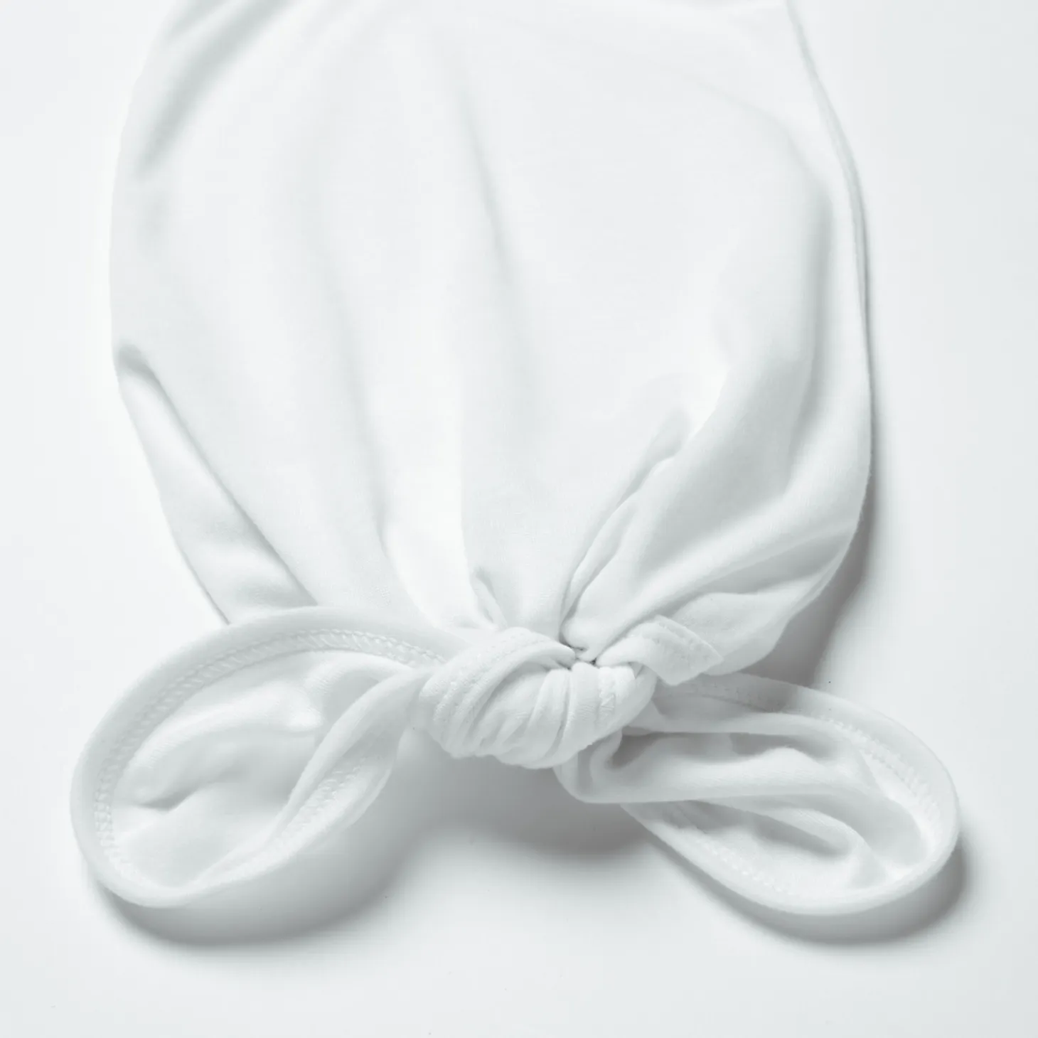 Big Fun Letter Baby Knotted Gown