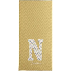 Big Fun Letter Bath Towel