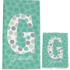 Big Fun Letter Bath Towel