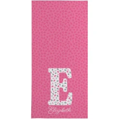 Big Fun Letter Bath Towel