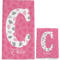 Big Fun Letter Bath Towel