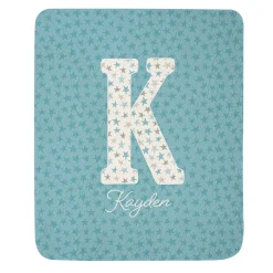 Big Fun Letter Quilted Blankets