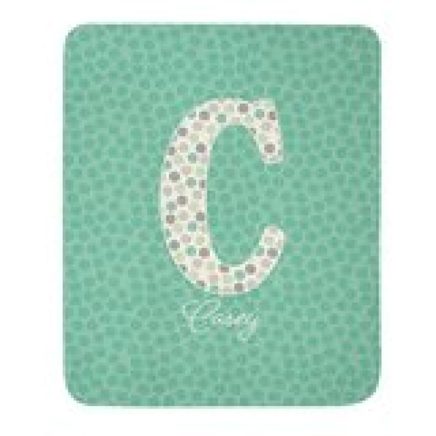 Big Fun Letter Quilted Blankets