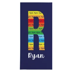 Big Initial Beach Towel