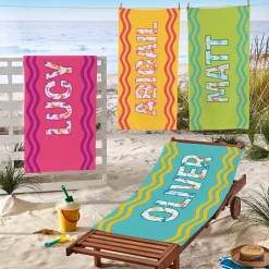 Big Name Beach Towel