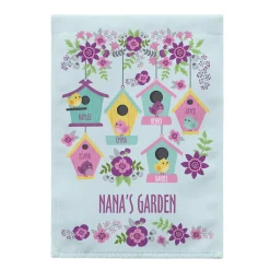 Birdie Blessings Garden Flag