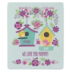 Birdie Blessings Plush Blanket