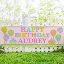 Birthday Sweets Banner
