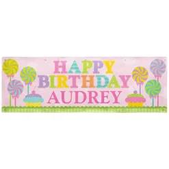 Birthday Sweets Banner