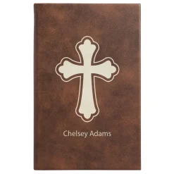 Blessed Thoughts Leather Prayer Journal