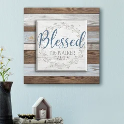 Blessed Wreath Canvas
