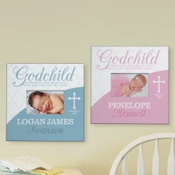 Blessings From Above Godchild Frame