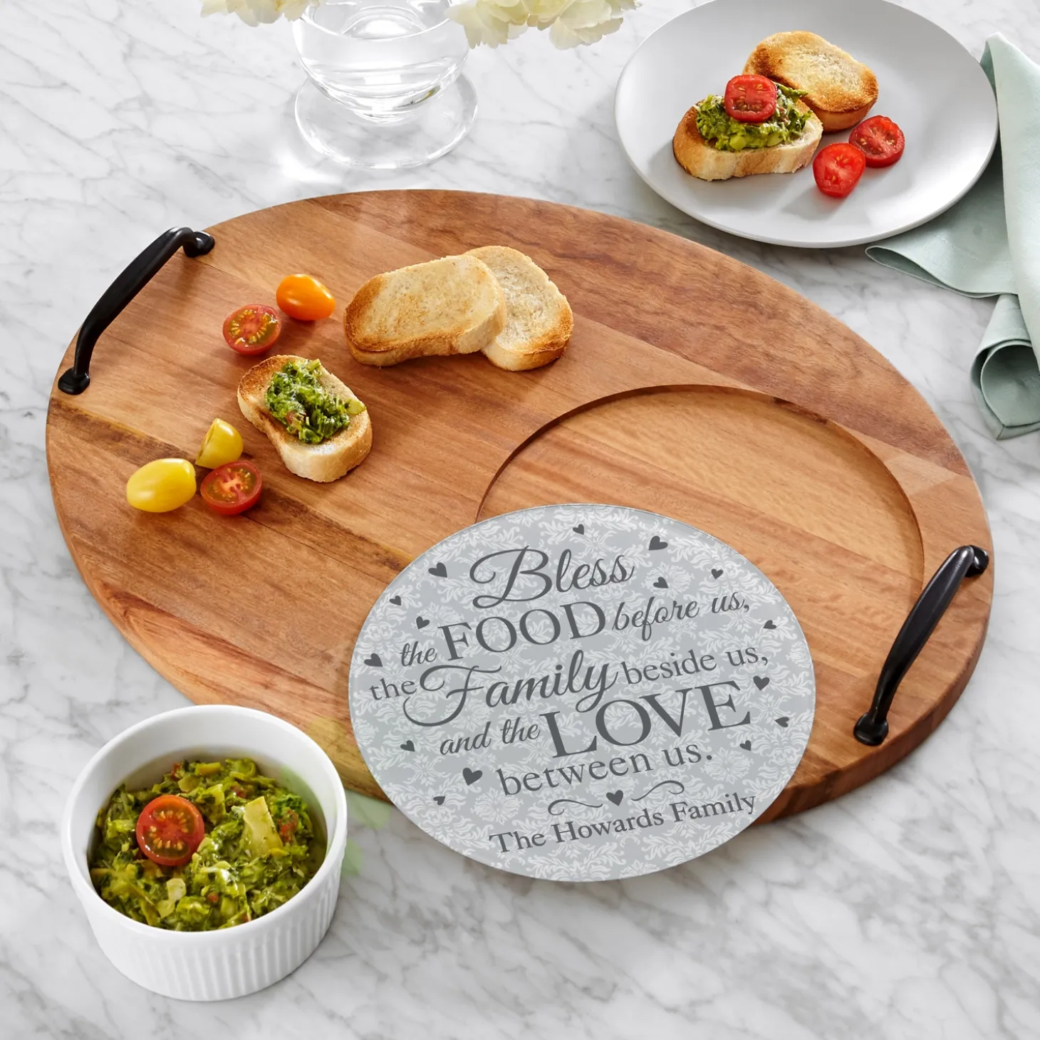 Bless This Food Entertaining Trivet Set