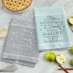 Bless This Food Kitchen Towel